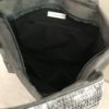 sac paillette gris anthracite ouvert